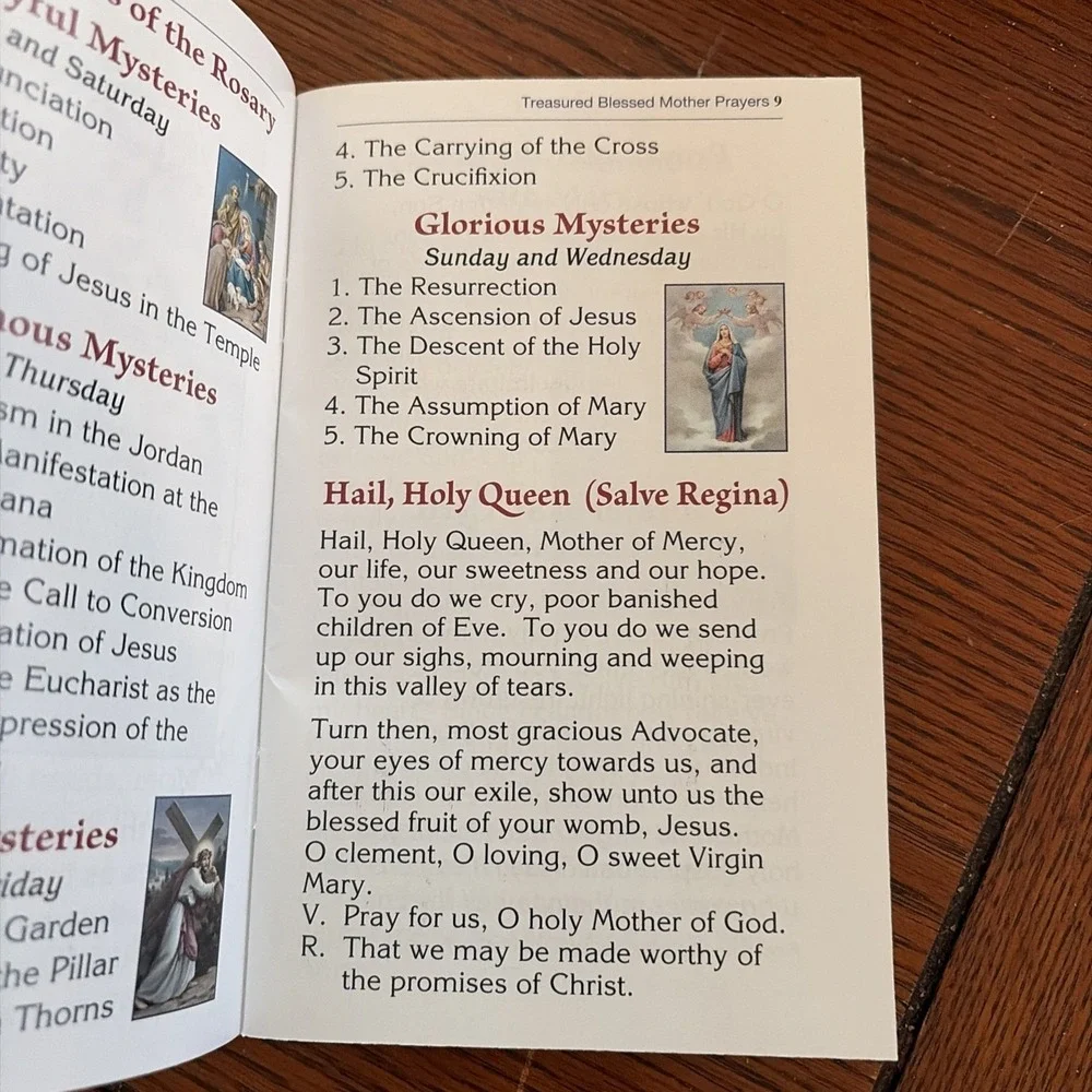 Vintage Catholic Prayer Booklet Blessed Mother Prayers Sisters of Charity Marian